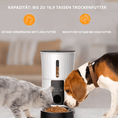 Bild in Galerie-Betrachter laden, Automatischer Futterautomat Hund Katze – modernes Design