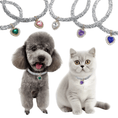 Bild in Galerie-Betrachter laden, Halsbandschmuck für Katzen & Hunde – Strass Halsband in verschiedenen Farben