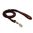 Bild in Galerie-Betrachter laden, Geflochtene Hundeleine – platzsparend zusammengerollt mit stabilem Karabiner
