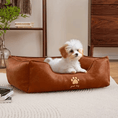 Bild in Galerie-Betrachter laden, Hundebett waschbar im Einsatz – Hund liegt bequem auf weicher Polsterung