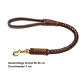 Bild in Galerie-Betrachter laden, Leder Hundeleine für große Hunde – strapazierfähig, langlebig & komfortabel