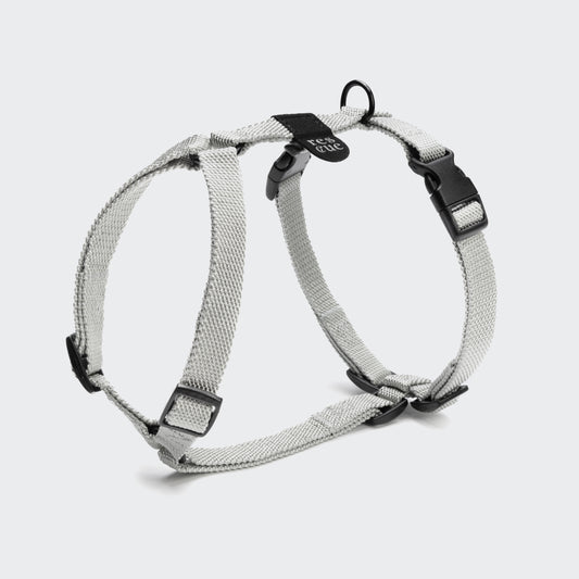 Y-Hundegeschirr Nylon RESC7UE Silver I Cloud 7