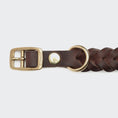Bild in Galerie-Betrachter laden, Hundehalsband Brown Gold – Hundehalsband – MVM
