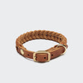 Bild in Galerie-Betrachter laden, Hundehalsband Camel Gold – Hundehalsband – MVM
