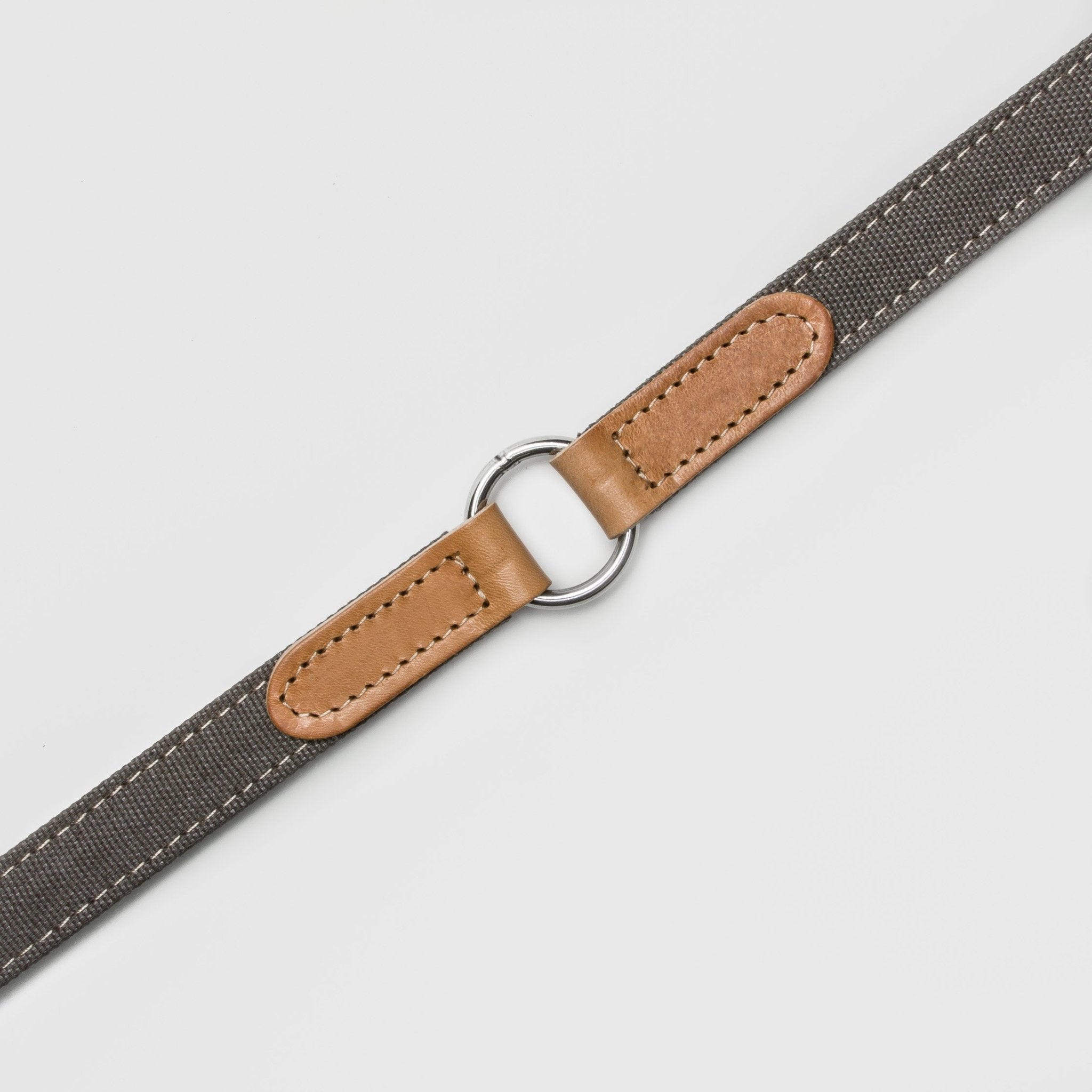 Hundeleine 3 - in - 1 – Leder & Canvas Greige – Hundeleine – MVM