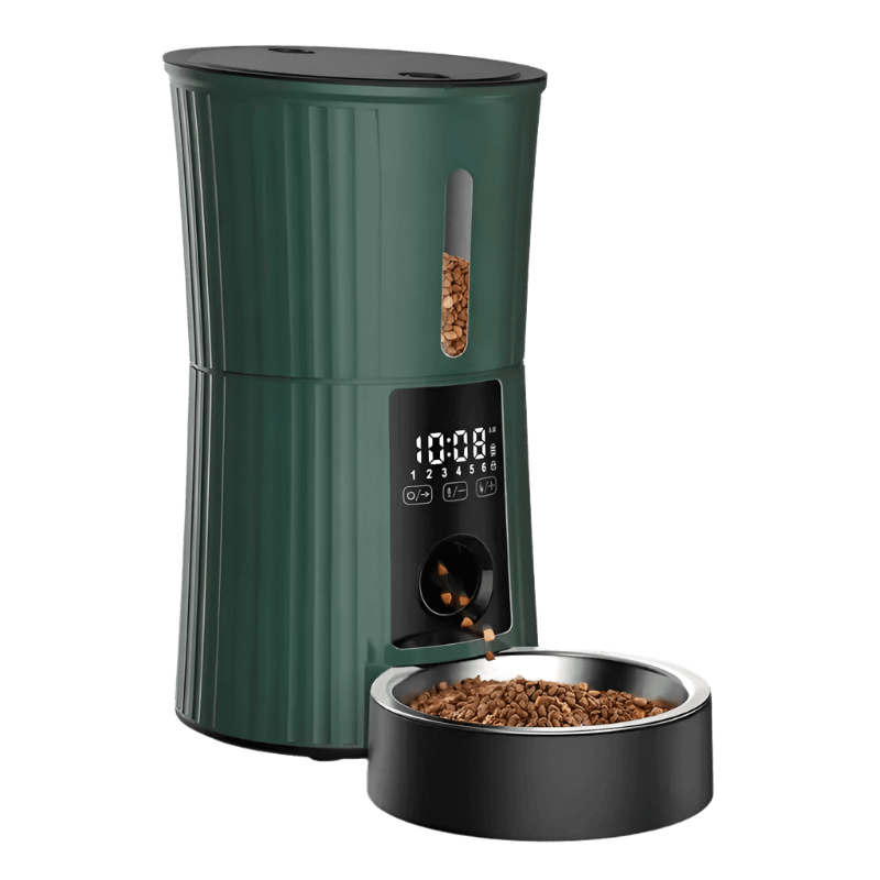 PetGenix Futterautomat Katze 4L mit Wifi & App – Futterautomat Katze – MVM